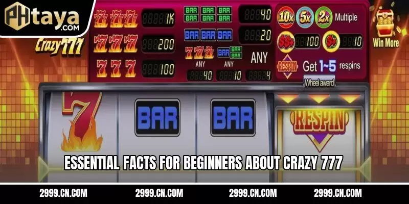 Essential facts for beginners about crazy 777