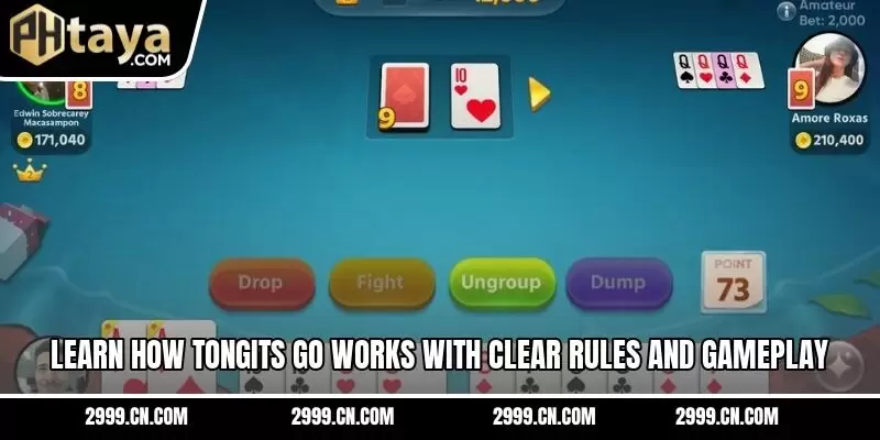 Learn how Tongits Go works with clear rules and gameplay