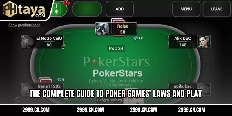 The complete guide to poker games' laws and play