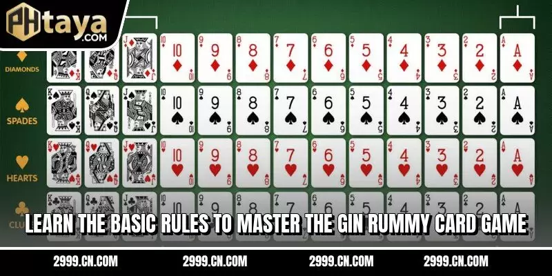 Learn the basic rules to master the gin rummy card game