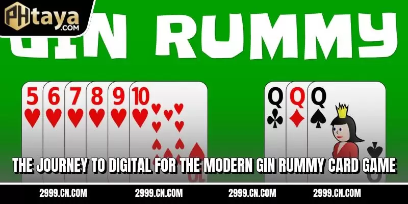 The journey to digital for the modern gin rummy card game