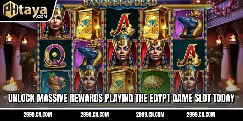 Unlock massive rewards playing the Egypt game slot today