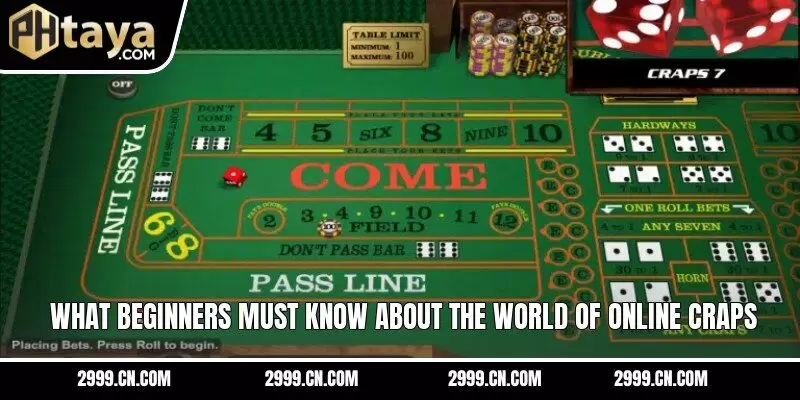What beginners must know about the world of online craps