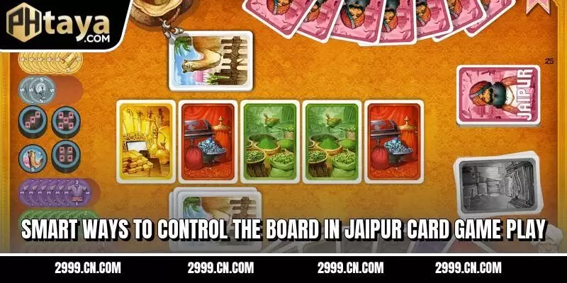 Smart ways to control the board in Jaipur card game play