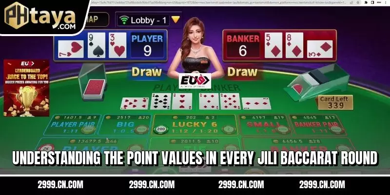 Understanding the point values in every Jili baccarat round