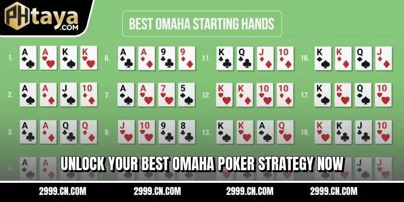 Unlock your best Omaha Poker strategy now