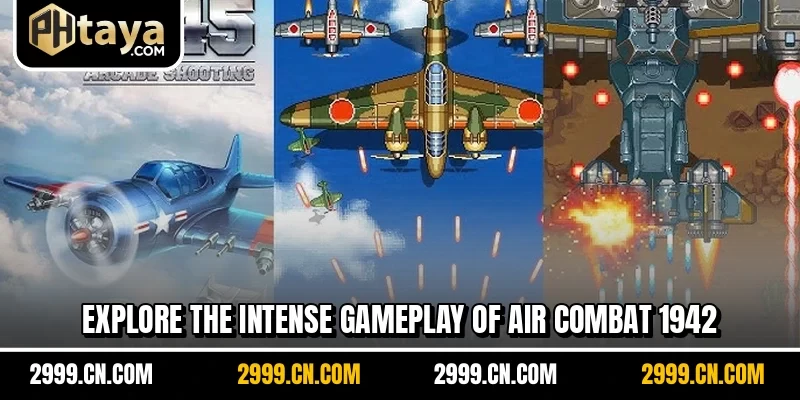 Explore the intense gameplay of Air Combat 1942
